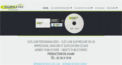 Desktop Screenshot of duplitec.eu